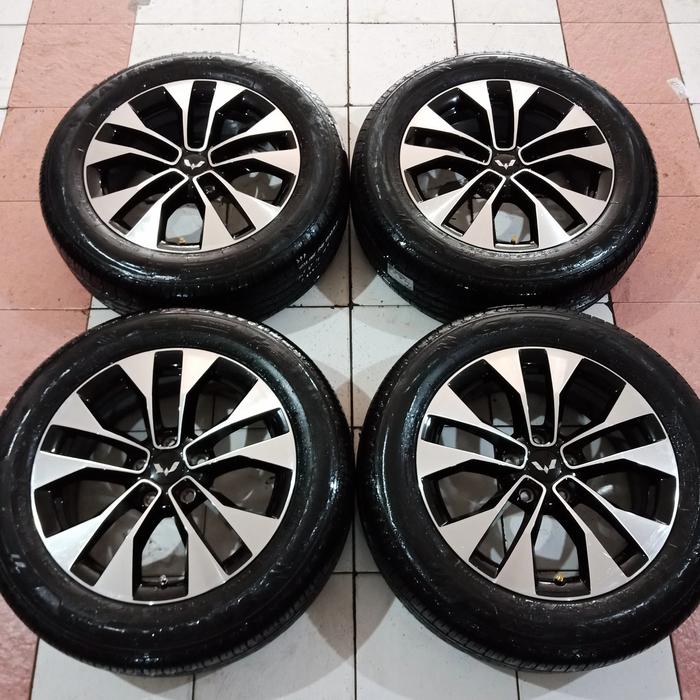 Velg oem original copotan mobil wuling almaz ring 17 pcd 5x114 + ban
