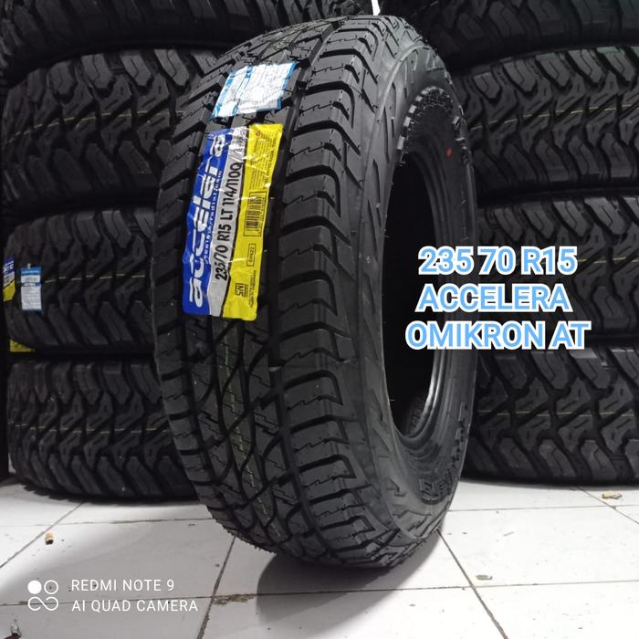 BAN MOBIL AT MEREK ACCELERA 235 70 R15 OMIKRON AT, TOKO BAN SURABAYA