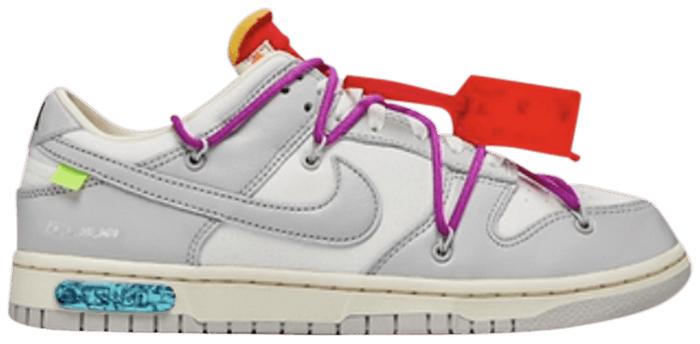 Off-White x Nike Dunk Low 'Lot 45 of 50' DM1602-101|100% Original