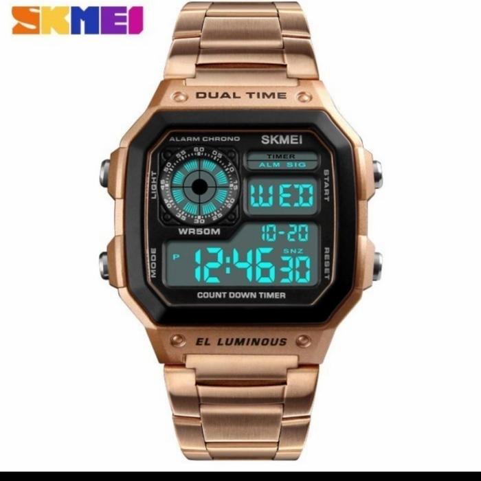 jam skmei 1135/skmei dual time digital