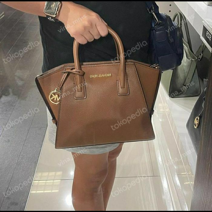 MK Avril Satchel with Longstrap
