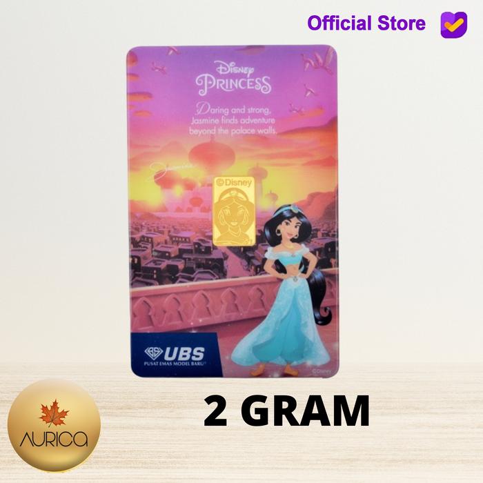 EMAS LOGAM MULIA UBS DISNEY PRINCESS JASMINE 2GR