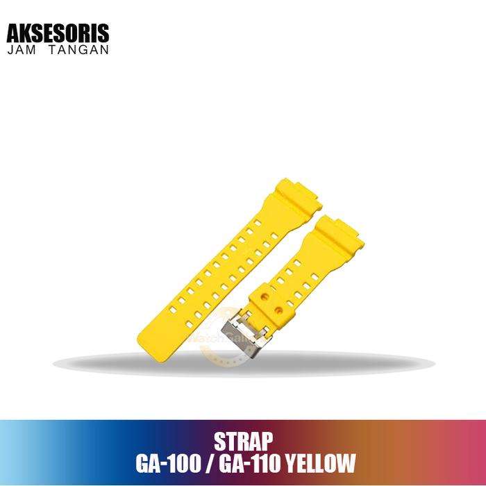 Strap GA-100 / Ga-110 Yellow Original Murah