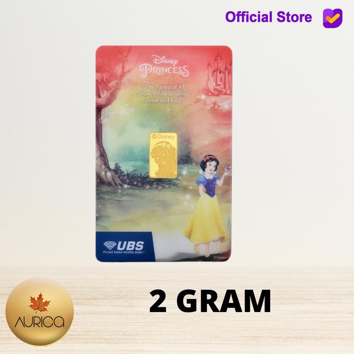 EMAS LOGAM MULIA UBS DISNEY PRINCESS SNOW WHITE 2GR 2