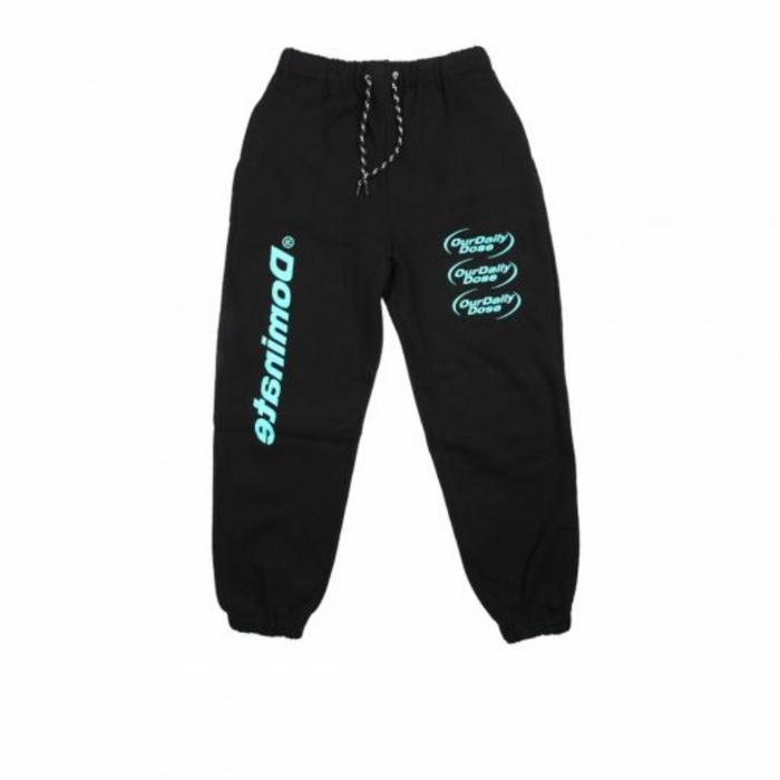ODD X DOMINATE SWEATPANTS-BLACK