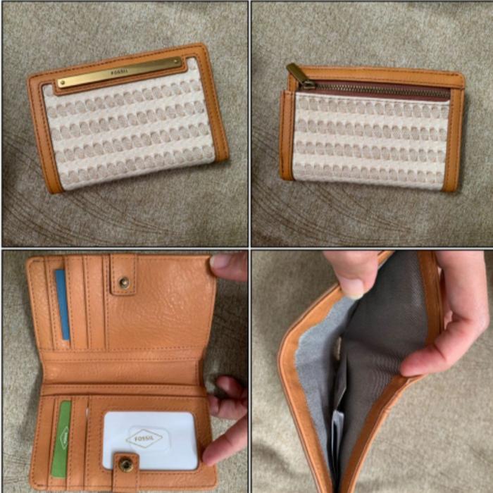 fossil liza medium wallet