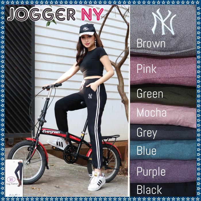 Celana Jogger Wanita NY Jogger New York / Jogger Import wanita jumbo