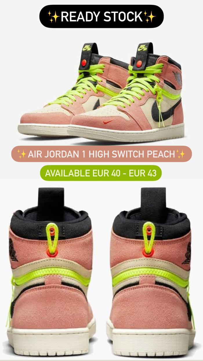 Air Jordan 1 High Switch Peach