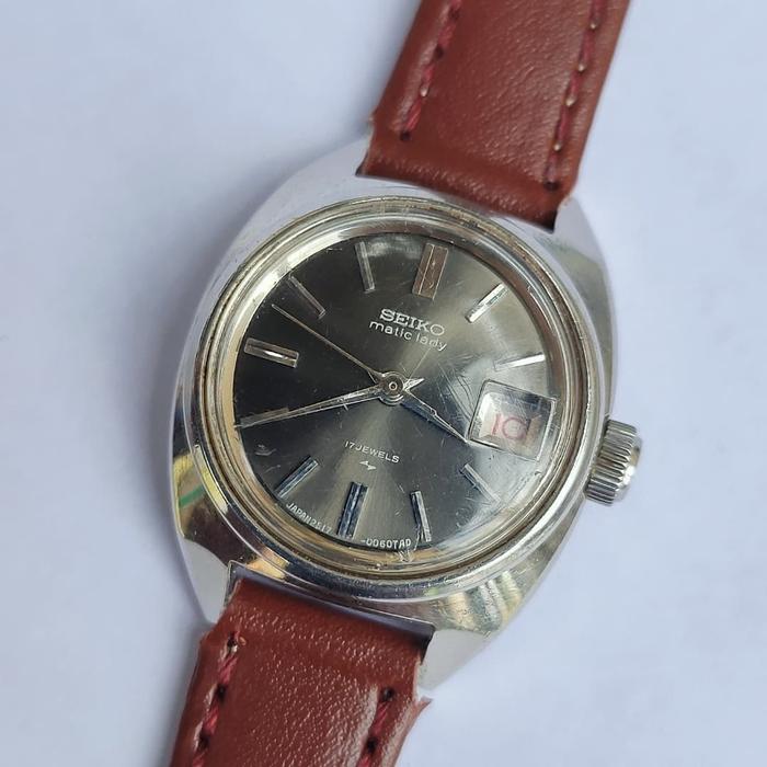 JAM TANGAN ARLOJI SEIKO MATIC LADY 17 JEWELS SECOND ORIGINAL