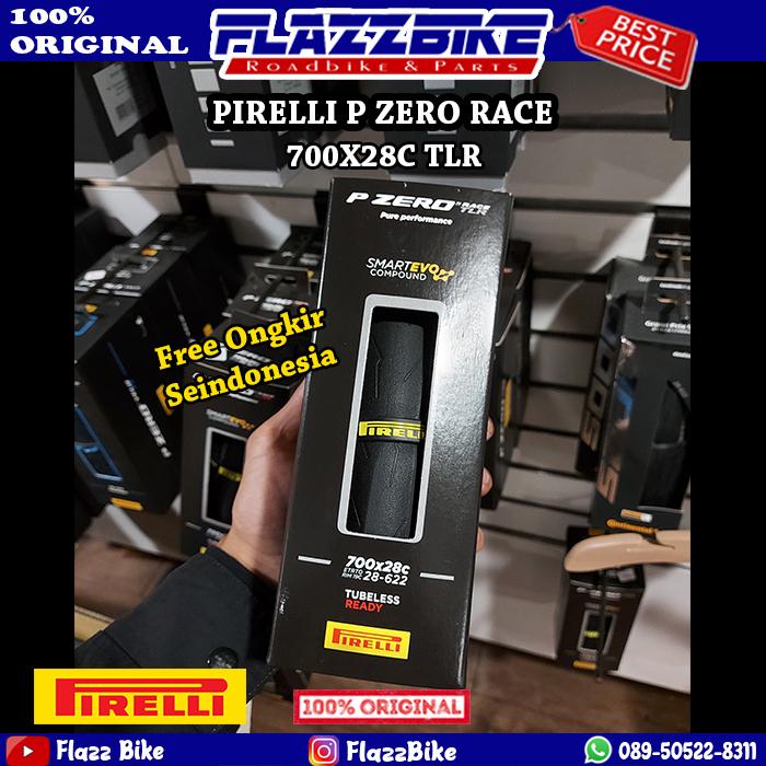 PIRELLI P Zero Race TLR 700x28c Tubeless Ready Ban Luar 700x28 28c 700