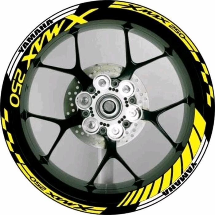 Sticker velg XMAX CUTTING sticker X04
