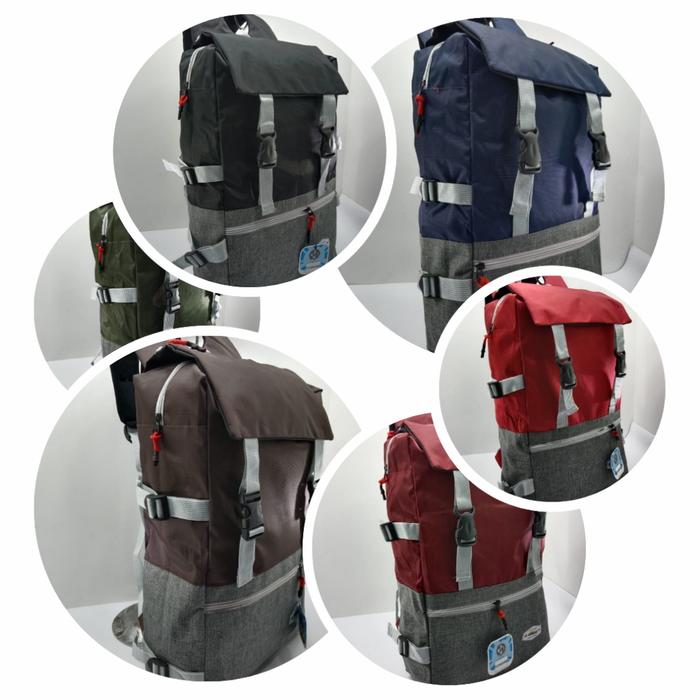 Ransel Denim 491zas Warna Combinasi