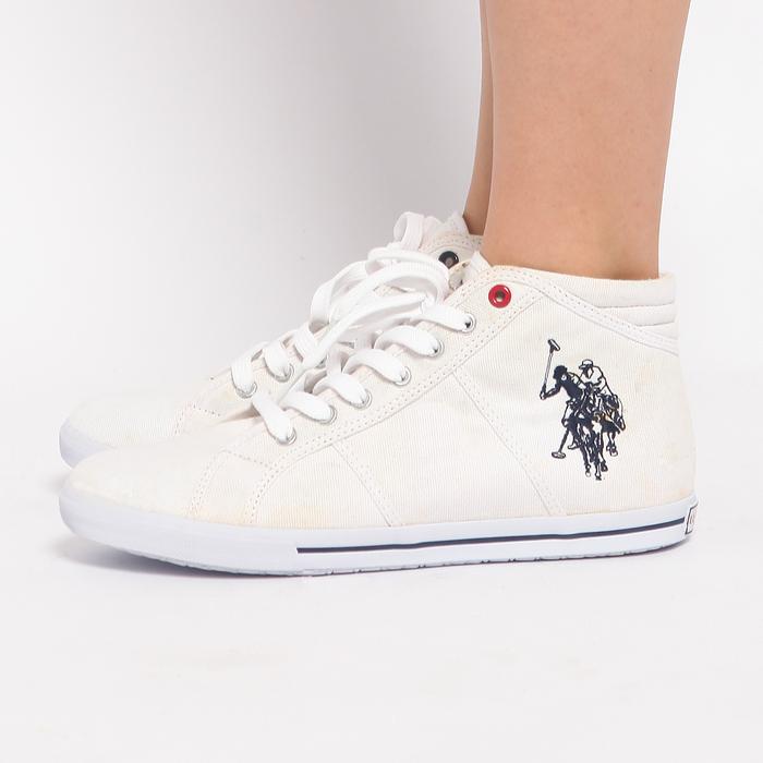 SEPATU US. POLO BRANDED KHUALITAS SISA EKSPOR PUTIH