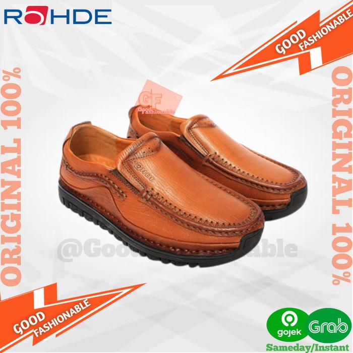 Sepatu Kulit Pria Rohde 5709 Original 100% Kulit Asli