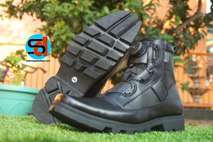 Sepatu PDH Boa - Sepatu Boa PDH - Sepatu PDH Tali Putar - Sepatu PDH K