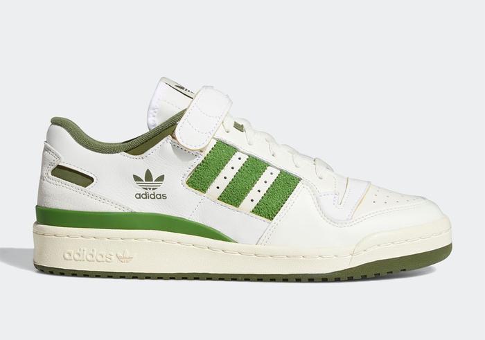 Adidas Forum '84 Lo White/Creew Green FY8683|100% Original