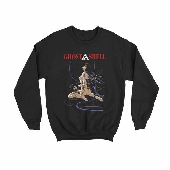 CREWNECK ANIME : GHOST IN THE SHELL ANIME SWEATER