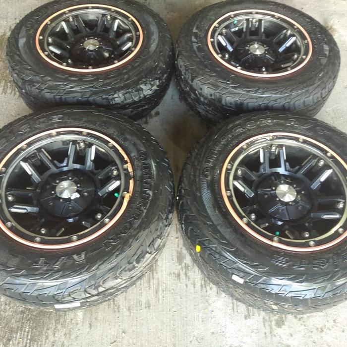 velg mobil second buat mobil Fortuner dan Pajero atau Everest Ring 17