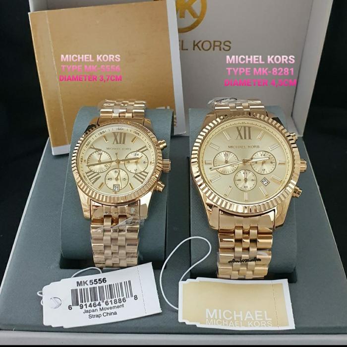 Jam Tangan Couple MicHaell Korss MK 8313 8561 8344 8412 8281 Fullset