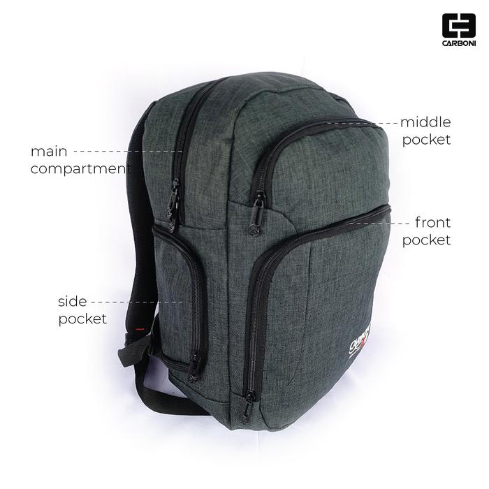 TAA RANSEL LAPTOP CARBONI AA00065