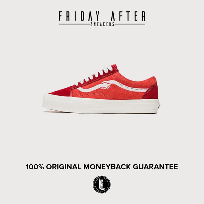 Vans Vault Old Skool x "Notre" OG LX Red/Marsmallow