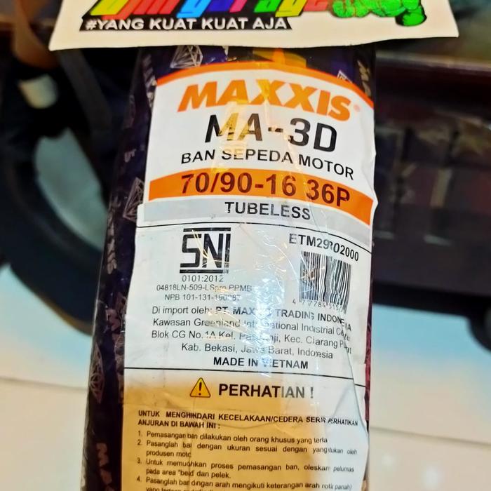 ban maxxis 16 70/90 ban luar maxxis 70/90 16