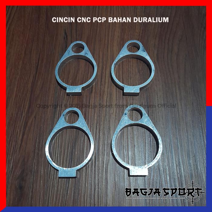 CINCIN PENGIKAT LARAS OD 22 & TABUNG OD 60 CNC BAHAN DURALIUM