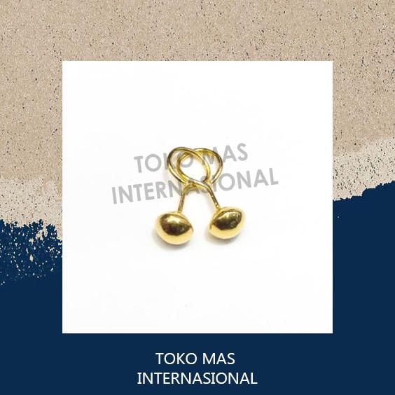 Anting Emas Toge Bayi 0.5 Gram 0.5gr 1/2gr Emas 22 Karat 22K