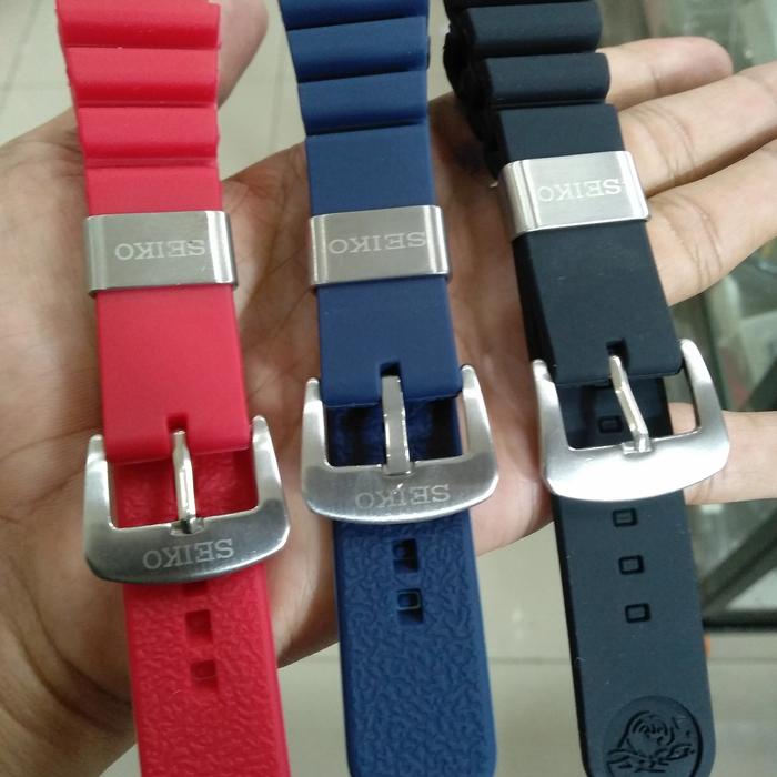 Strap/tali jam tangan Seiko otomatis diver