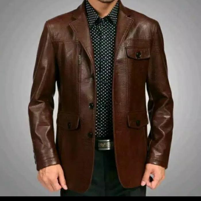 JAKET FORMAL SEMI JAS / JAKET PRIA BOSS SERAGAM KANTOR