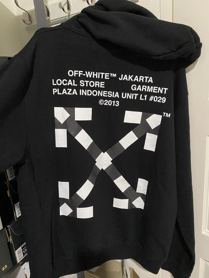 Offwhite Plaza Indonesia Hoodie Brand new 100% Authentic
