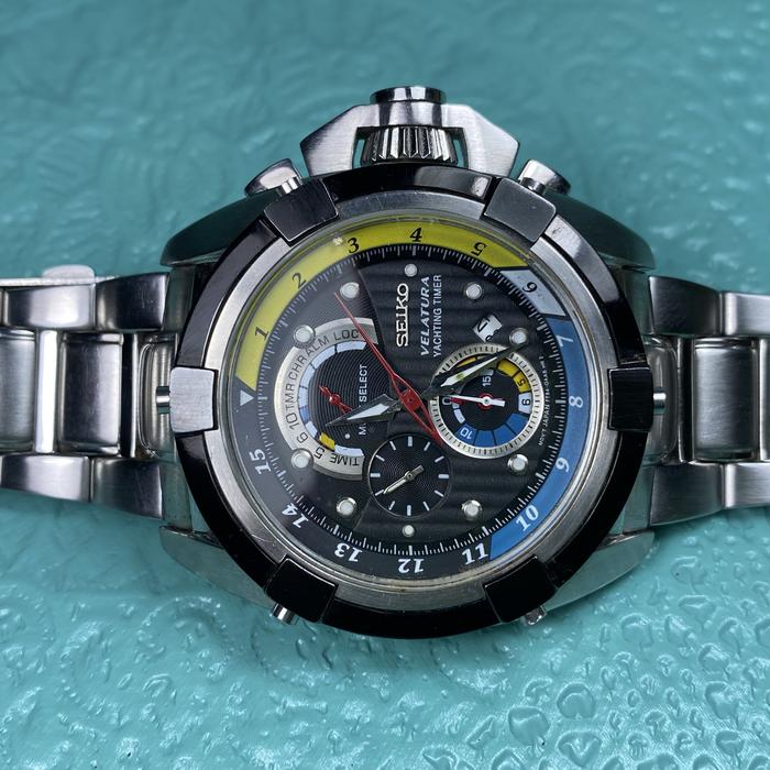 SOLD OUT Jam tangan Seiko Velatura Yachting timer Original