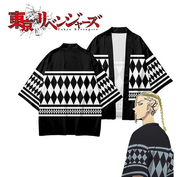 Cosplay Kimono haori Draken Anime Tokyo Revengers Draken Mickey