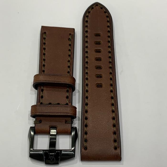 Tali Kulit Original Alexandre Christie AC6270 / AC6562 (Ukuran 24mm)