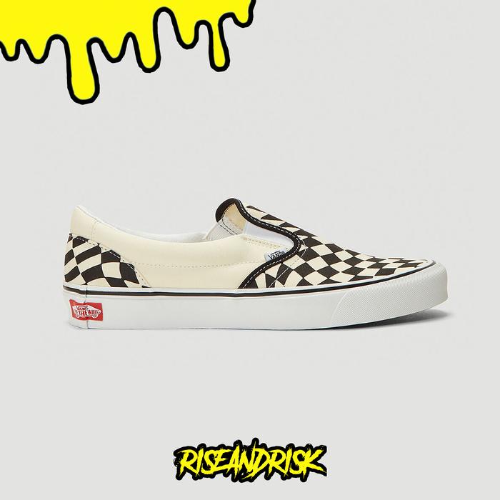 Vans Slipon Twist Checkerboard Black White Original