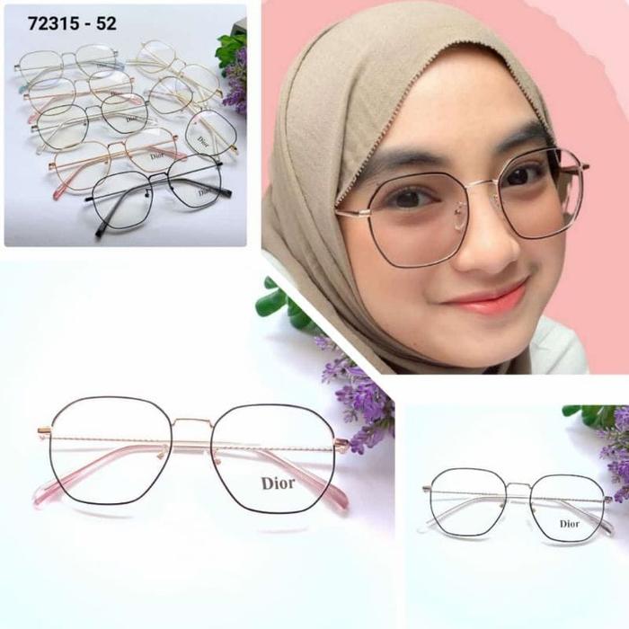 Kacamata terbaru kacamata cewek kacamata 72315 kacamata Minus Antiradi
