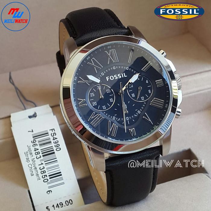 JAM TANGAN PRIA FOSSIL FS 4990 ORIGINAL 100%