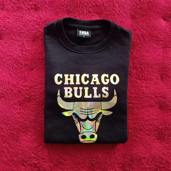 Crewneck Chicago Bulls Gold second Full Tag
