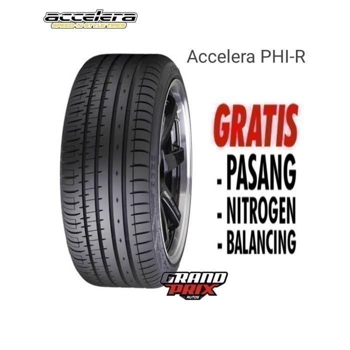 Ban Mobil Ring 17 ACCELERA PHI-R 205 45 R17 bisa buat Avanza Xenia Jazz Yaris Brio bukan Dunlop Brid