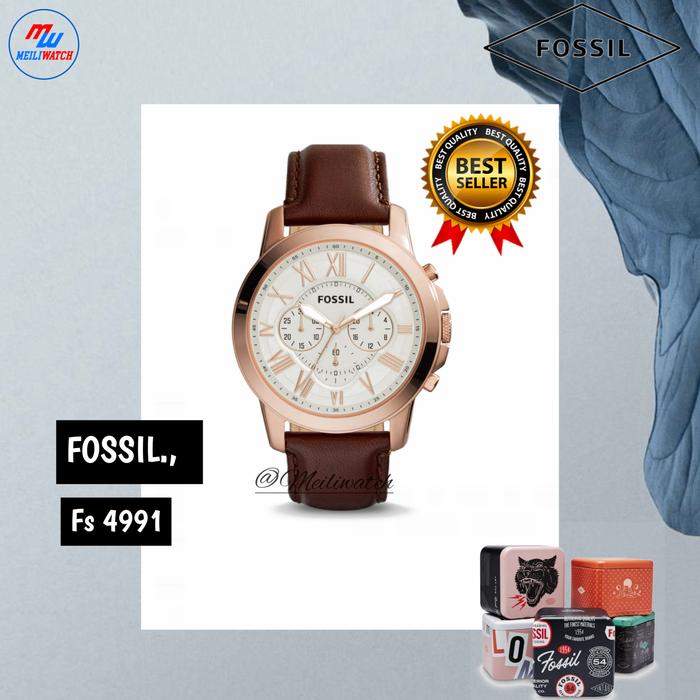 JAM TANGAN PRIA FOSSIL FS 4991 ORIGINAL 100%