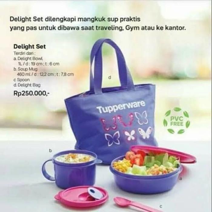 delight set tas saja