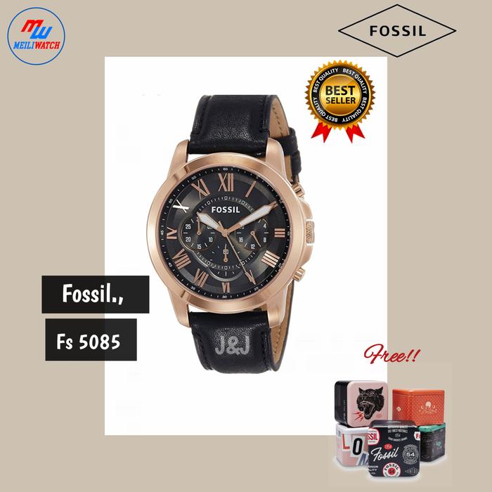 JAM TANGAN PRIA FOSSIL FS 5085 ORIGINAL 100%