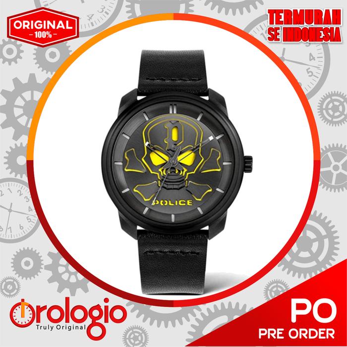 Jam Tangan Police Men's Stainless Steel Quartz PL15714JSB.02