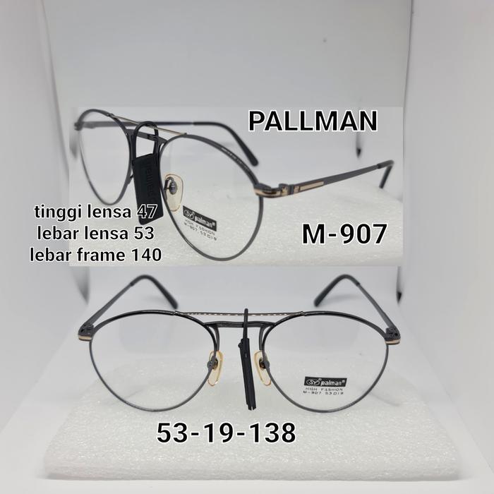 frame kacamata Classic M-907 PALMAN 53-19-138 18KGP