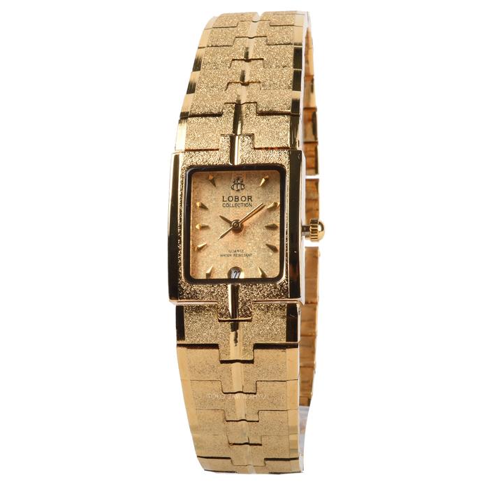 Lobor 571L-A Jam Tangan Wanita - Gold - Stainless Steel Bracelet
