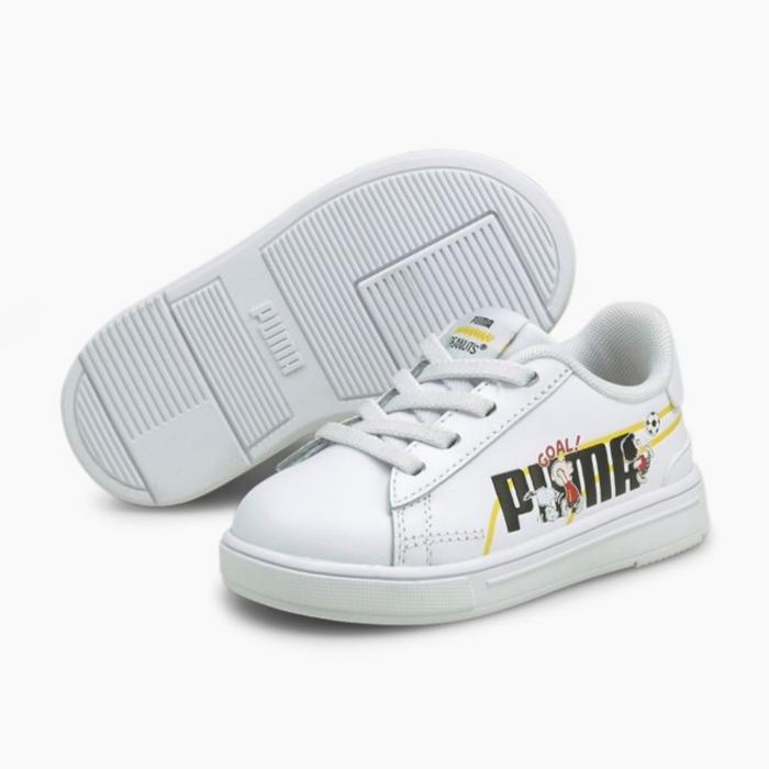 Sepatu Casual Anak Puma Peanuts Serve Pro AC INF Original