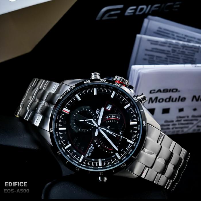 Jam Pria Edifice EQW A1110 EQS A500 EFB 560 A1200 EFR 535 45mm Ori BM