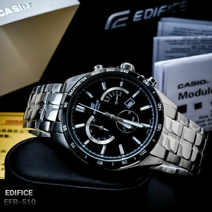 Jam Pria Edifice EQS A500 EFB 560 EQW A1200 EFR 535 510 45mm Ori BM