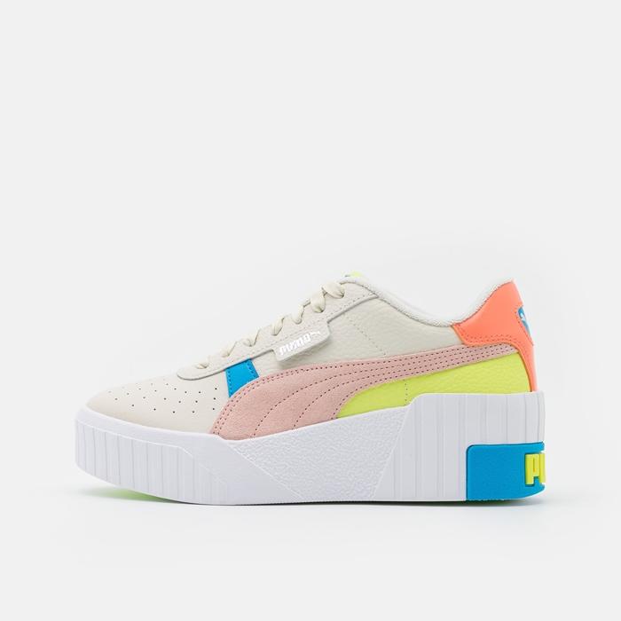 Sepatu Women Puma Cali Wedge Sunset BV Marshmallow Original BNIB