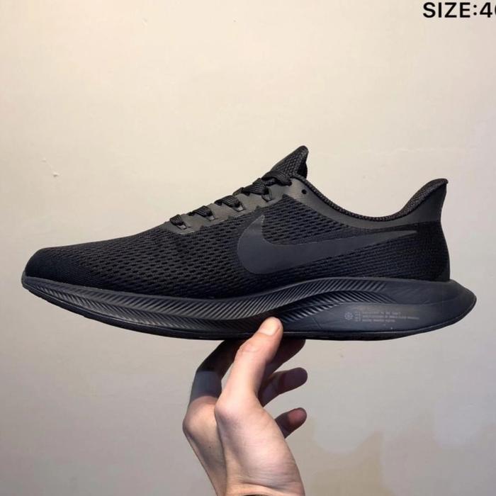 NIKE ZOOM PEGASUS 35 TURBO ORIGINAL BLACK ( 100% GUARANTEED )